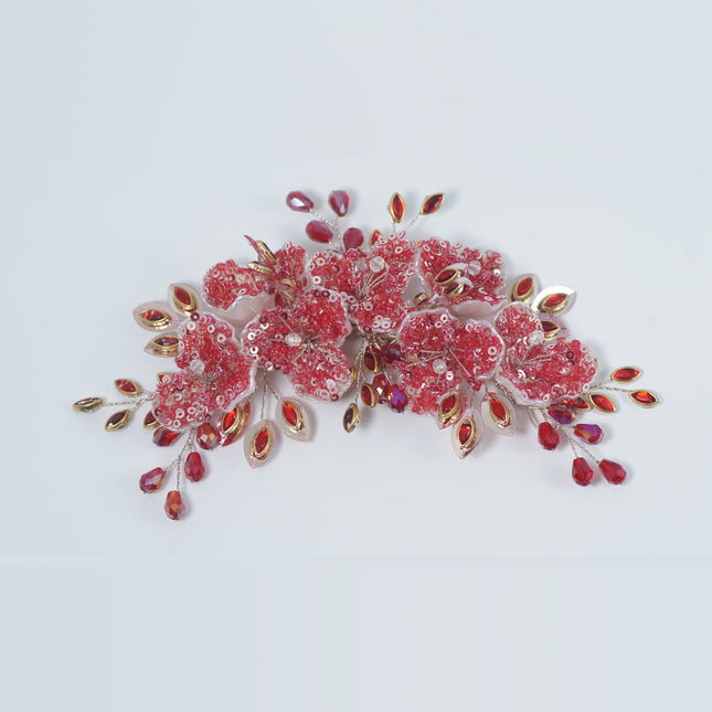 Pearl Floral Hair Comb