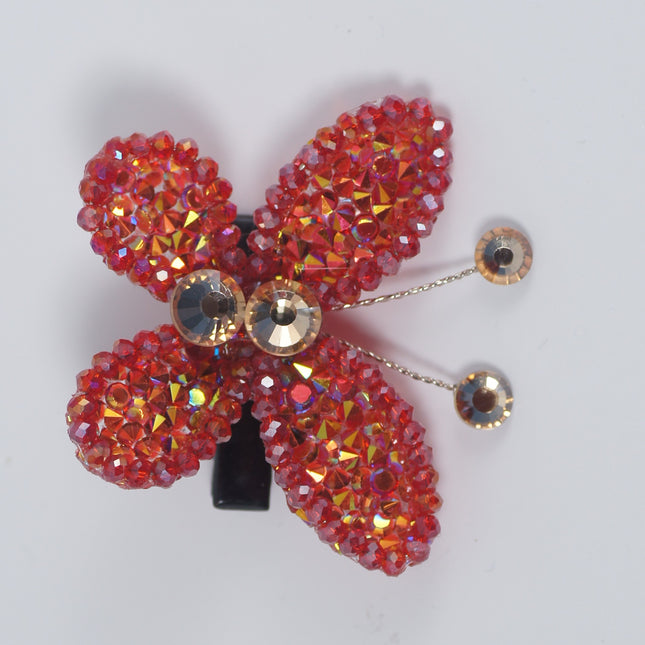 Crystal Butterfly Hair Clip