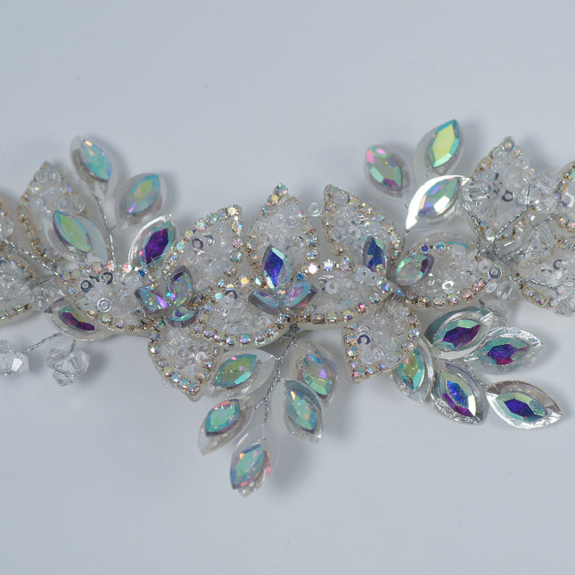 Crystal Leaf Bridal Hair Comb